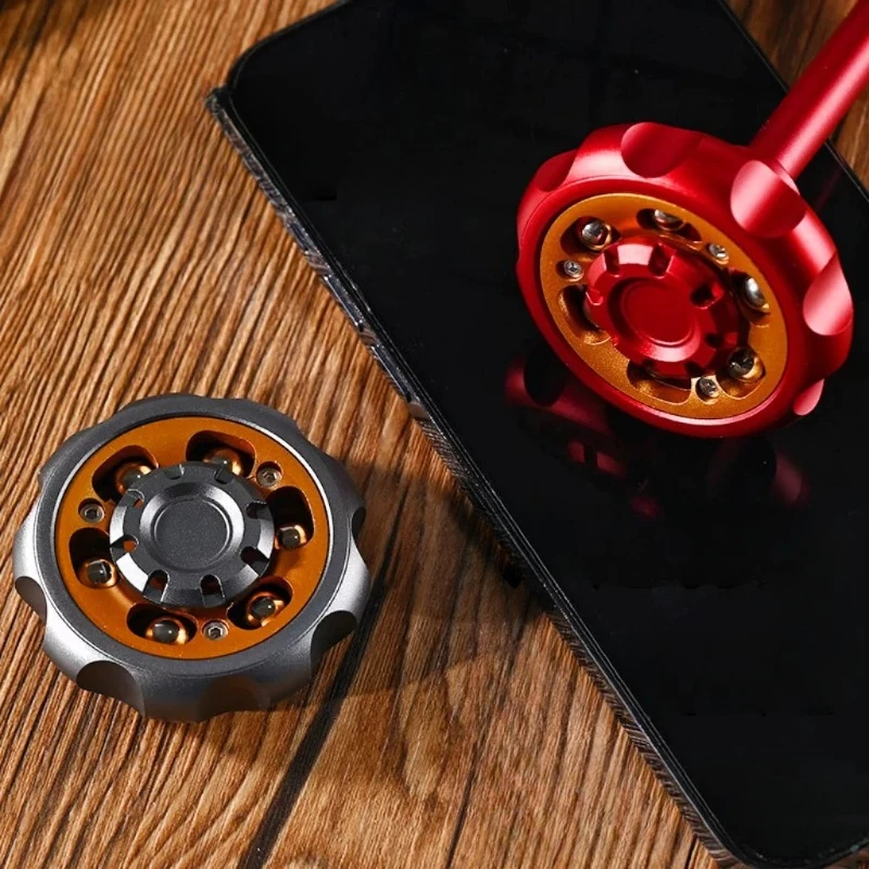 Metal Fidget Spinner Fingertip Gyro High Speed Silent Bearing Hand Spinner Stress Relief Anti Anxiety EDC Fidget Toy Adults Gift
