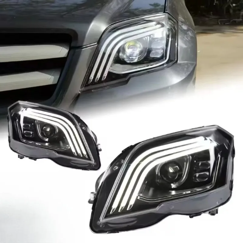 

headlights Projector lens GLK class GLK250 dynamic signal headlights GLK300 LED Drl automotive lights