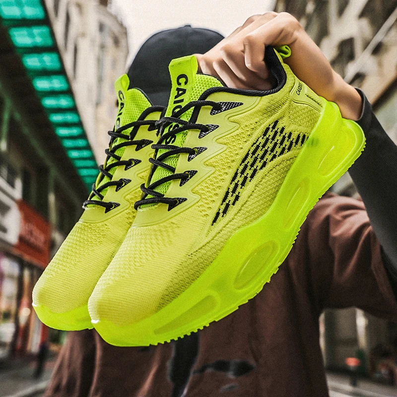 

MAEDEF Men's Sneakers Mesh Men Shoes Lightweight Mens Sneakers Casual Walking Shoes Breathable Training Tennis Men Sports Shoes