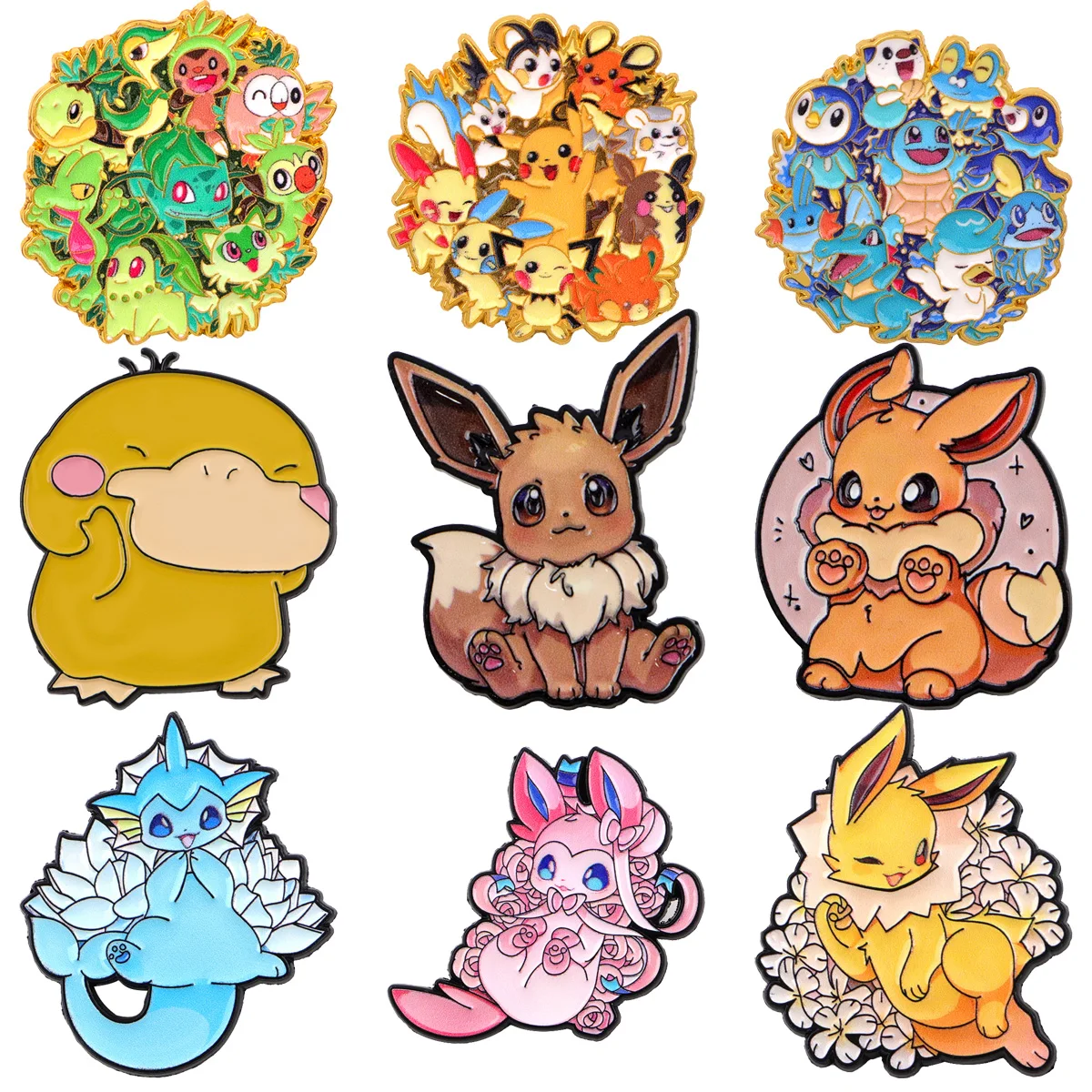 Popular Anime lindo elfo pato esmalte Pin solapa Pins para mochilas insignias de dibujos animados broche para ropa joyería regalos de recuerdo amigos