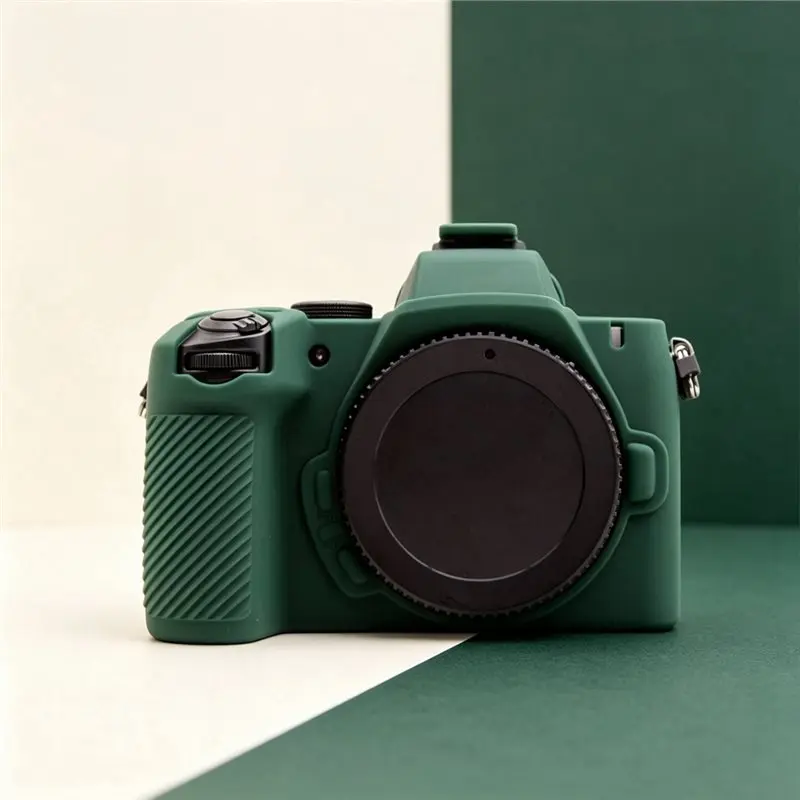Protective For Nikon Z50 II Rubber Soft Silicone Case Armor Camera Body Cover Glossy Sleek For Nikon Camera
