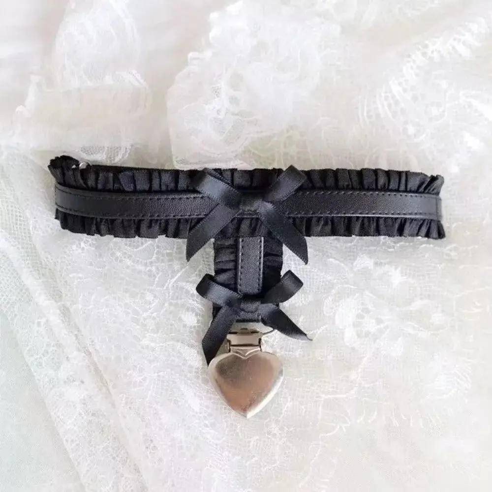 Elastische Oberschenkel kette Mode Bowknot Bein Zubehör Lolita Bein ringe sexy Beins ch laufen