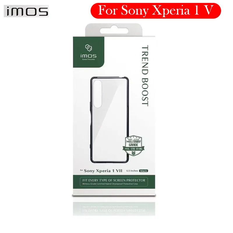 Imos Funda Original para Sony Xperia 1 V Airbag Contraportada Shell