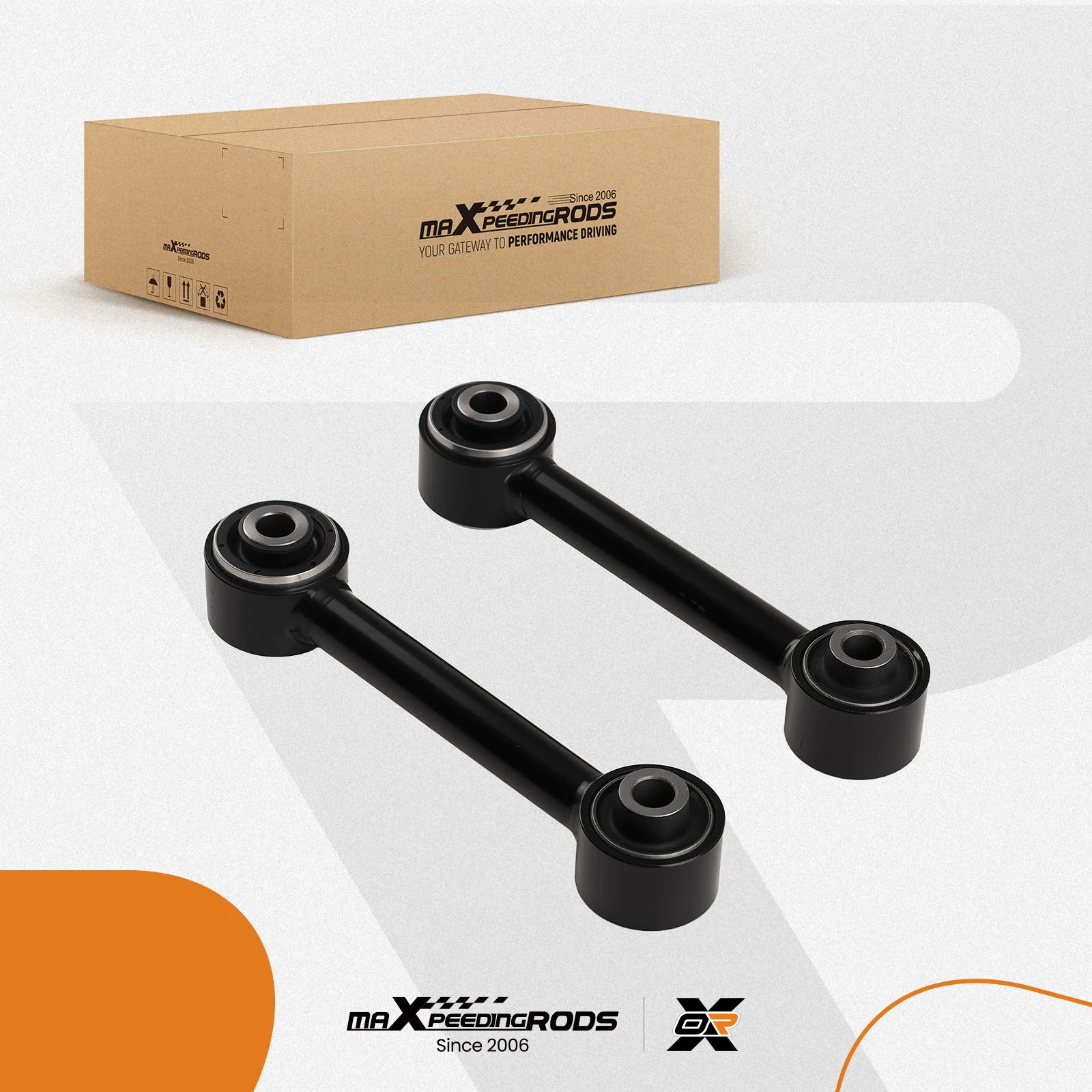 

Rear Lower Control Arm Assembly Kit for Dodge Caliber Jeep Patriot Compass 07-17