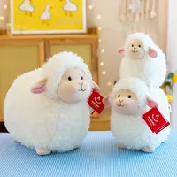 45cm Cute Soft Obediently Lamb Plush Toys Doll Girl Kids Birthday Christmas Gift Stitch Kawaii Plushies Juguetes Stuffed Animal