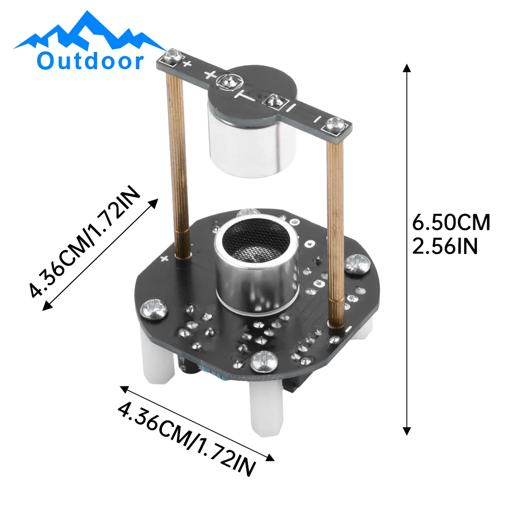 Mikrokontroler DC 5 V Zawieszenie ultradźwiękowe Elektroniczny zestaw do nauki produkcji Lewitator ultradźwiękowy Gotowe luźne części typu C