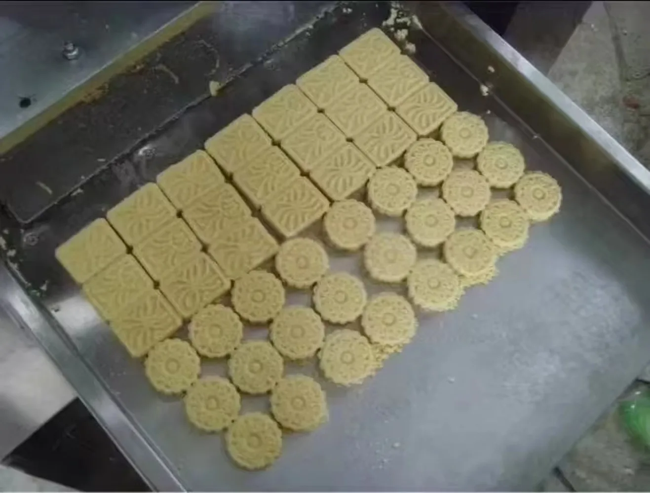 Máquina de biscoitos de compressão de alta nutrição