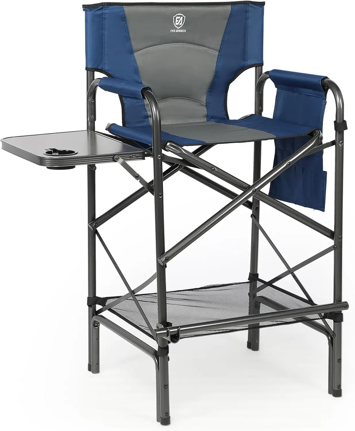 EVER ADVANCED Tall Folding Chair 30.7