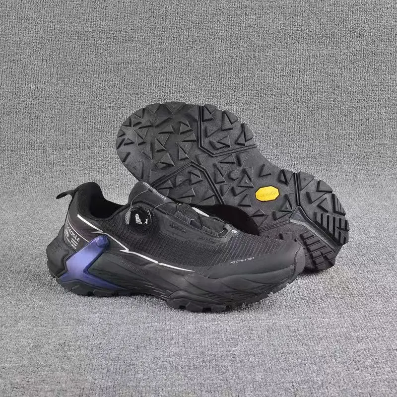 Professional Outdoor Off-Road Running Shoes, Button Functional Outdoor Shoes, Thick Soled Cushioning Casual Shoes