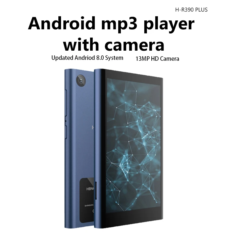 Hbnkh Android Mp3 Player With Wifi Tf Card Camera Play Games Player Touch Screen Music Player