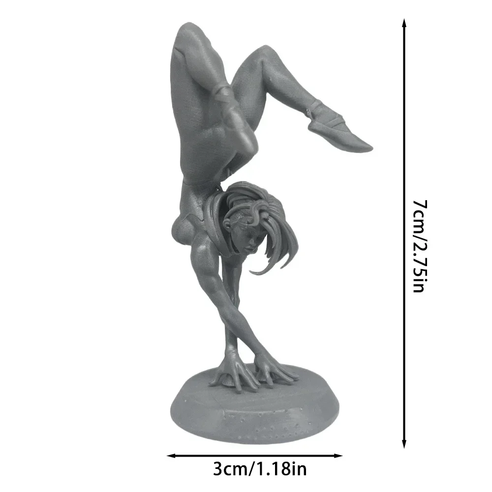 Zestaw modeli z żywicy w skali 1/24 Urban Heroine - niepomalowana figurka DIY A1801