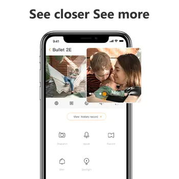 IMOU Bullet 2E 5MP 3K 內建聚光燈全彩 WiFi 相機戶外 IP67 防水家用安防人形偵測 IP 相機 8 最佳銷售 imou 子彈 - №2