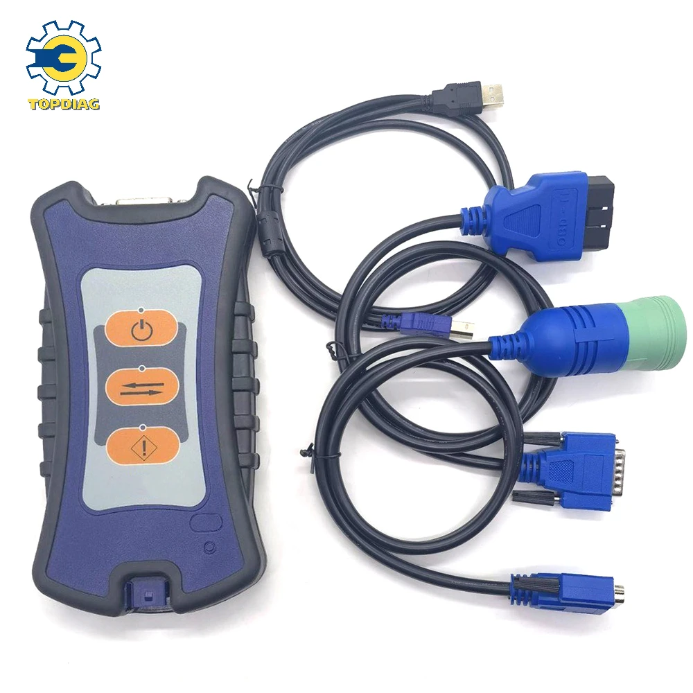 For NEXIQ USB Link Diesel Truck Interface Diagnostics OBD Fault Detector for Heavy Duty Truck Diagnostic Tool CAN FD DOIP