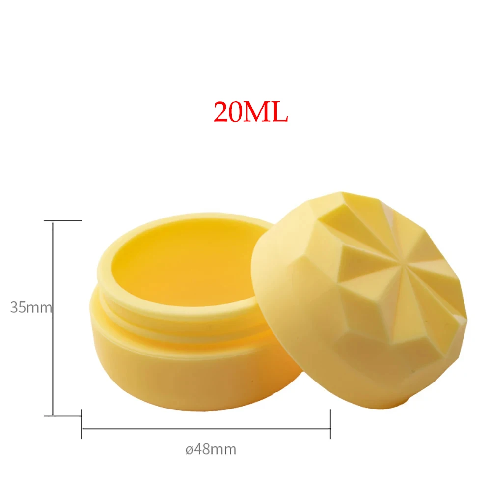 1 Piece New 20ML Macarone Travel Portable Silicone Packaging Box Cosmetic Packaging Can Mini Color Cream Bottle