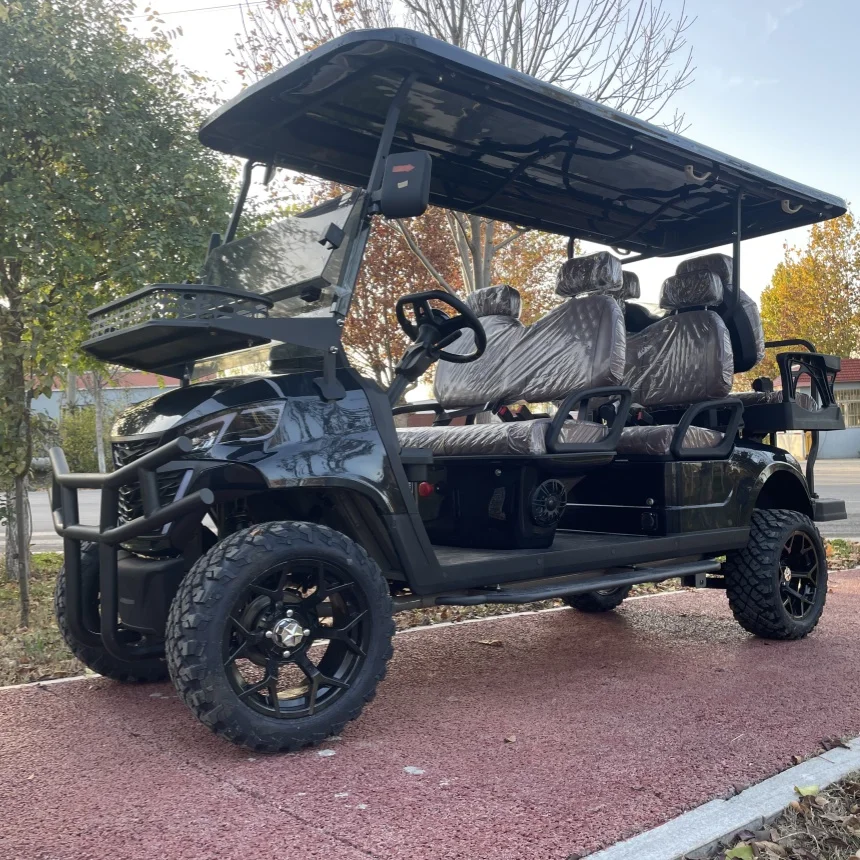 

Оптовая продажа: Электрический гольф-кар класса люкс с индивидуальным дизайном, разноцветный, разрешенный для дорог общего пользования, 60/72В, с бампером, передней корзиной и сиденьем с подголовником