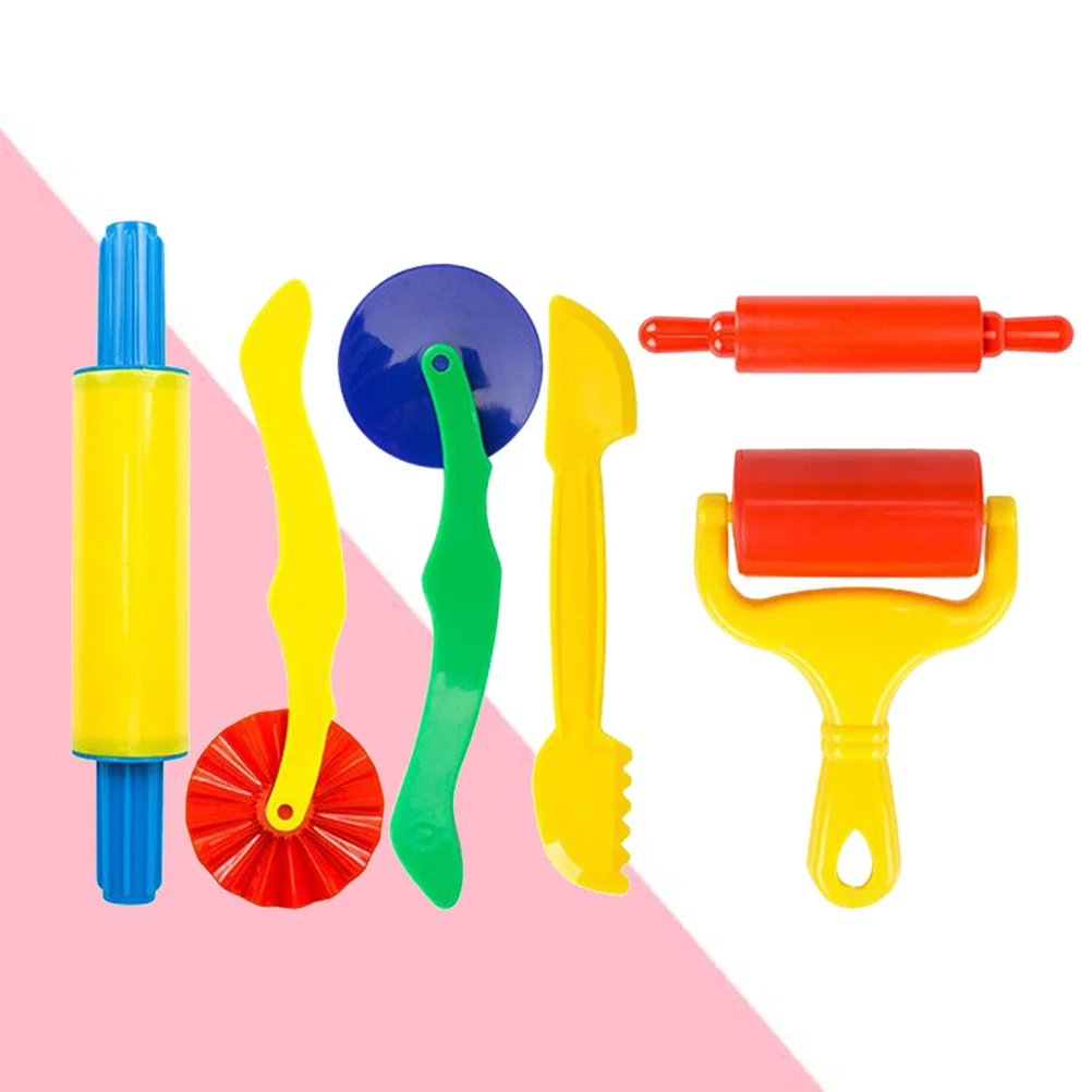 21 pièces bricolage couleur boue pâte à modeler moule ensemble forte pâte outils Kit pâte à modeler outils pour enfants jeu créatif utilisation en classe