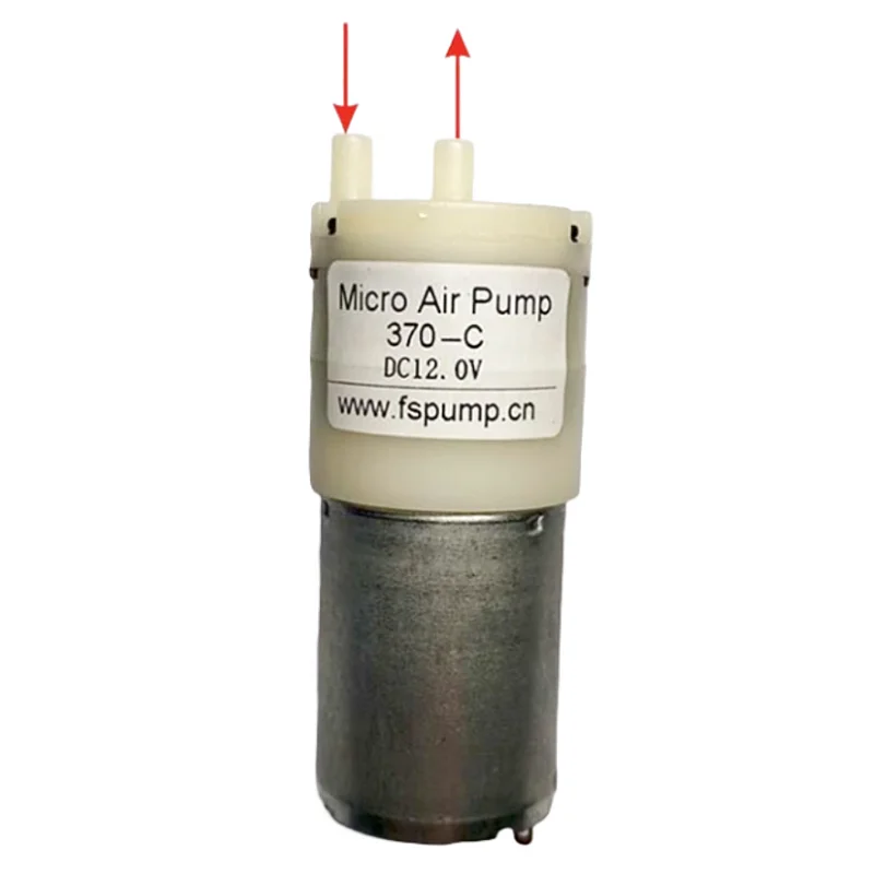 

Micro Air Pump DC 12V Sucking Gas Samping Vacuum Pump 370 Type AIR COMPRESSOR