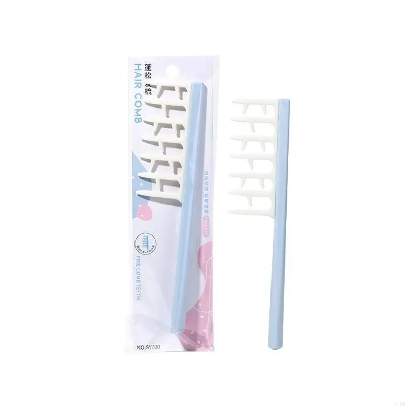 Raízes cabelo desgrenhadas pente pente pente pente pente para cabelos encaracolados e molhados