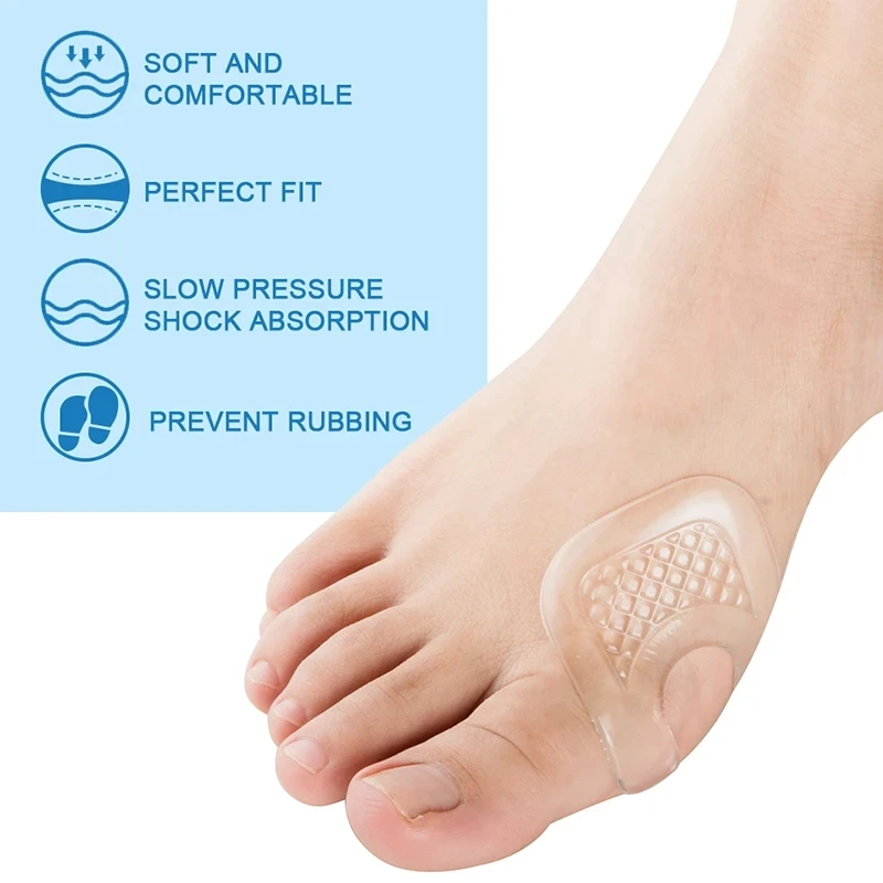 

4PCS Soft Silicone Shoes Sticker Patch Protector Relief Pain Blisters Callus Remover Foot Care Non-Slip Insert Pads Unisex