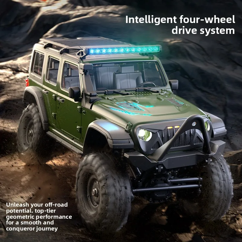 

Бесплатная доставка 1601, рычажное освещение, полномасштабный полный привод, имитация дистанционного управления, внедорожник, радиоуправляемая модель автомобиля 1:16