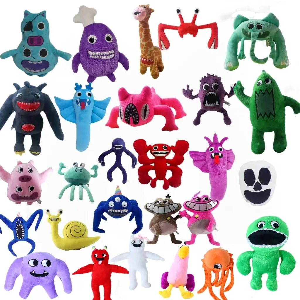 

2026 New Gartene of Banbans Plush Toy Collection Full Series Monster Stuffed Dolls Decor & Stress Relief Gift for Kids Christmas