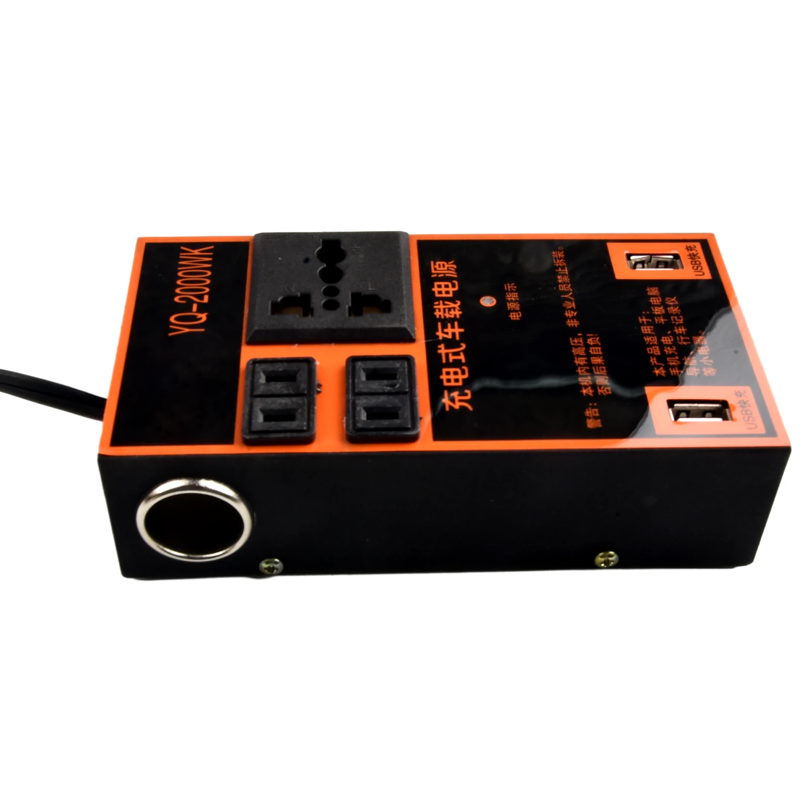 Tool Accessories Car Inverter Socket Charger ABS Car DC 12V To DC 110V Overload Protection  Tool Accessories Car