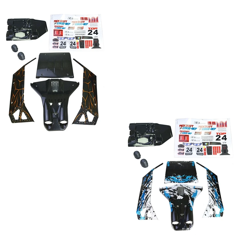 Kit de carcasa de carrocería de coche RC 8648 8649 para ZD Racing DBX-07 DBX07 1/7 RC, piezas de mejora de coche, accesorios de repuesto