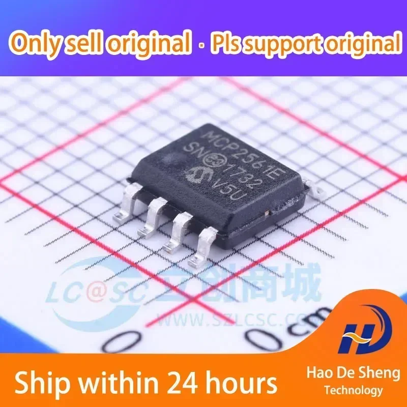 

10 шт./лот MCP2561T-E/SN MCP2561T SOIC-8 новый оригинальный на складе