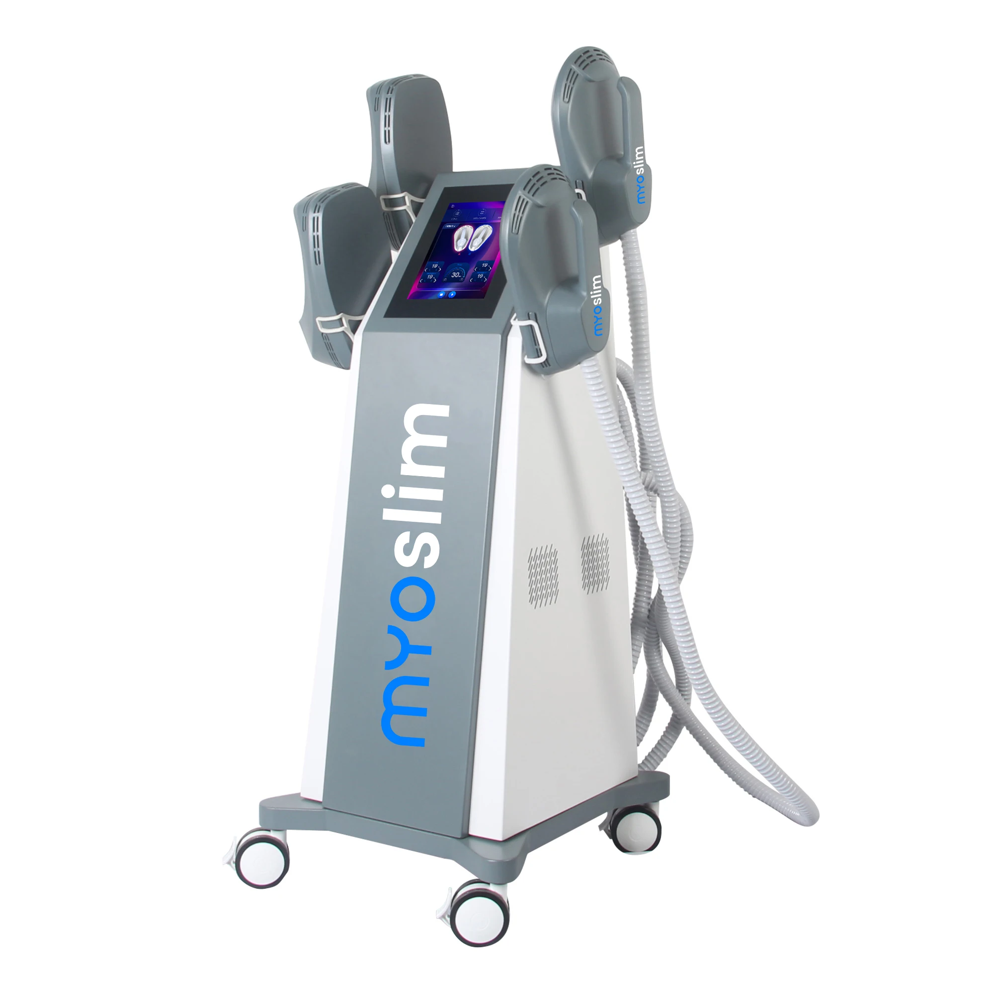 

MYOSLIM RF 6500 Вт 200 Гц HI-EMT EMS машина для похудения мышц скоппинг дополнительная NEO тазовая подушка