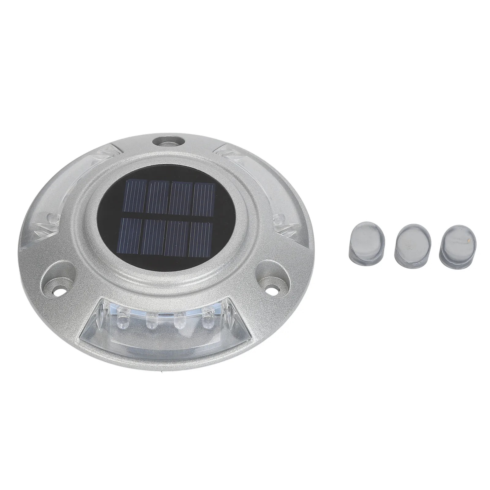 

Solar Road Stud Light IP68 Waterproof Aluminum Alloy Automatic Lighting LED Deck Lighting Road Stud 6V 1.8W Green Lighting