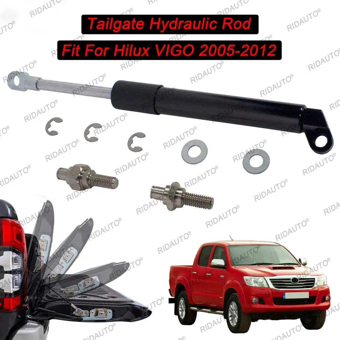 

Tailgate Oil Damper Lift For TOYOTA HILUX VIGO 2005 - 2012 Pickup Truck Accessories Steel Rear Gas Boot Struts Slow Down Easy Up