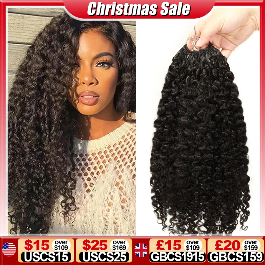 Crochet cheveux humains birmans bouclés pré-séparés Extensions de cheveux au Crochet sans noeud 100% cheveux humains pleine tête bouclés perruques Remy cheveux