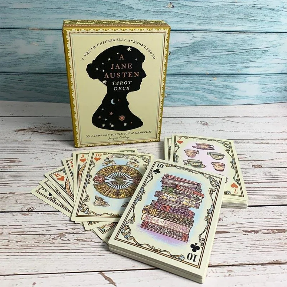 Een Jane Austen Tarotdeck: 53 Kaarten Voor Waarzeggerij En Gameplay