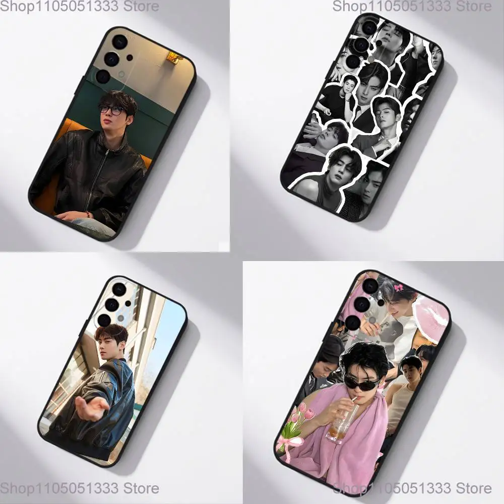 

Singer Cha E-Eun WooES Phone Case For Samsung S25,S24,S21,S22,S23,S30,Ultra,S20,Plus,Fe,Lite,5G Black Cover