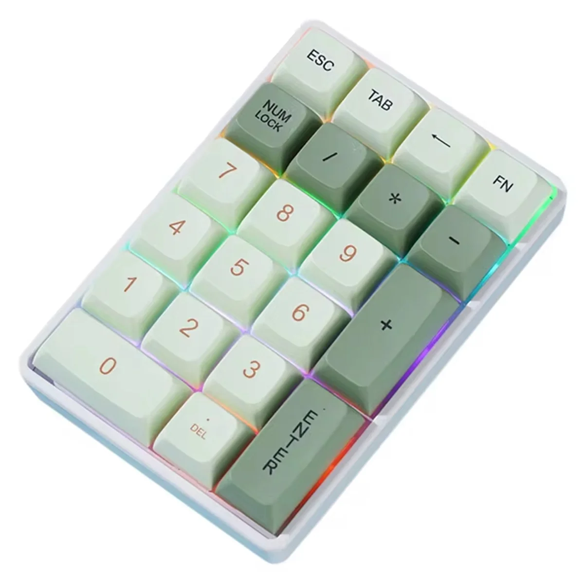 Популярная мини-клавиатура 2,4G, беспроводная цифровая клавиатура, механическая цифровая клавиатура B