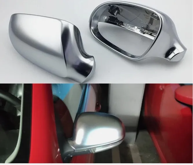 

One Pair for Left and Right Sides Chrome Side Mirror Housing Direct Replacement Cap For Volkswagen VW Golf MK5 GTI Jetta MK5