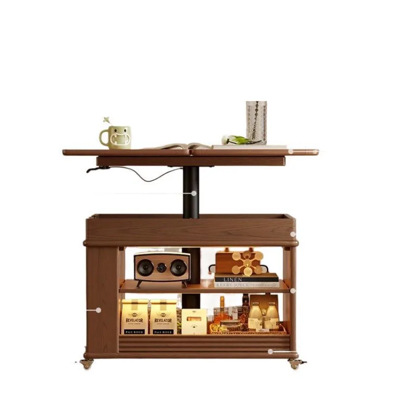 

Folding coffee table liftable small apartment living room household sofa side cabinet