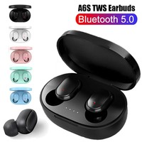 A6S TWS Bluetooth Headset Wireless Earphones Game Headphones Sports Stereo Fone Bluetooth Earbuds for Xiaomi Huawei iPhone