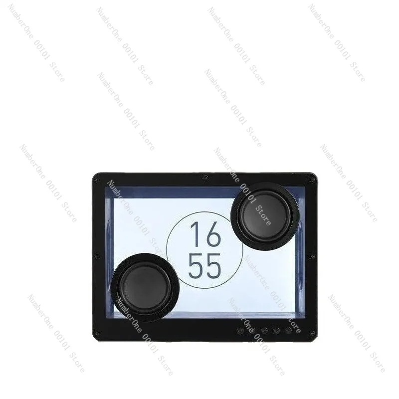Transparent Suspended Lyrics Bluetooth Speaker,Wireless Home Desktop Atmosphere Speaker,Living Room Music Display