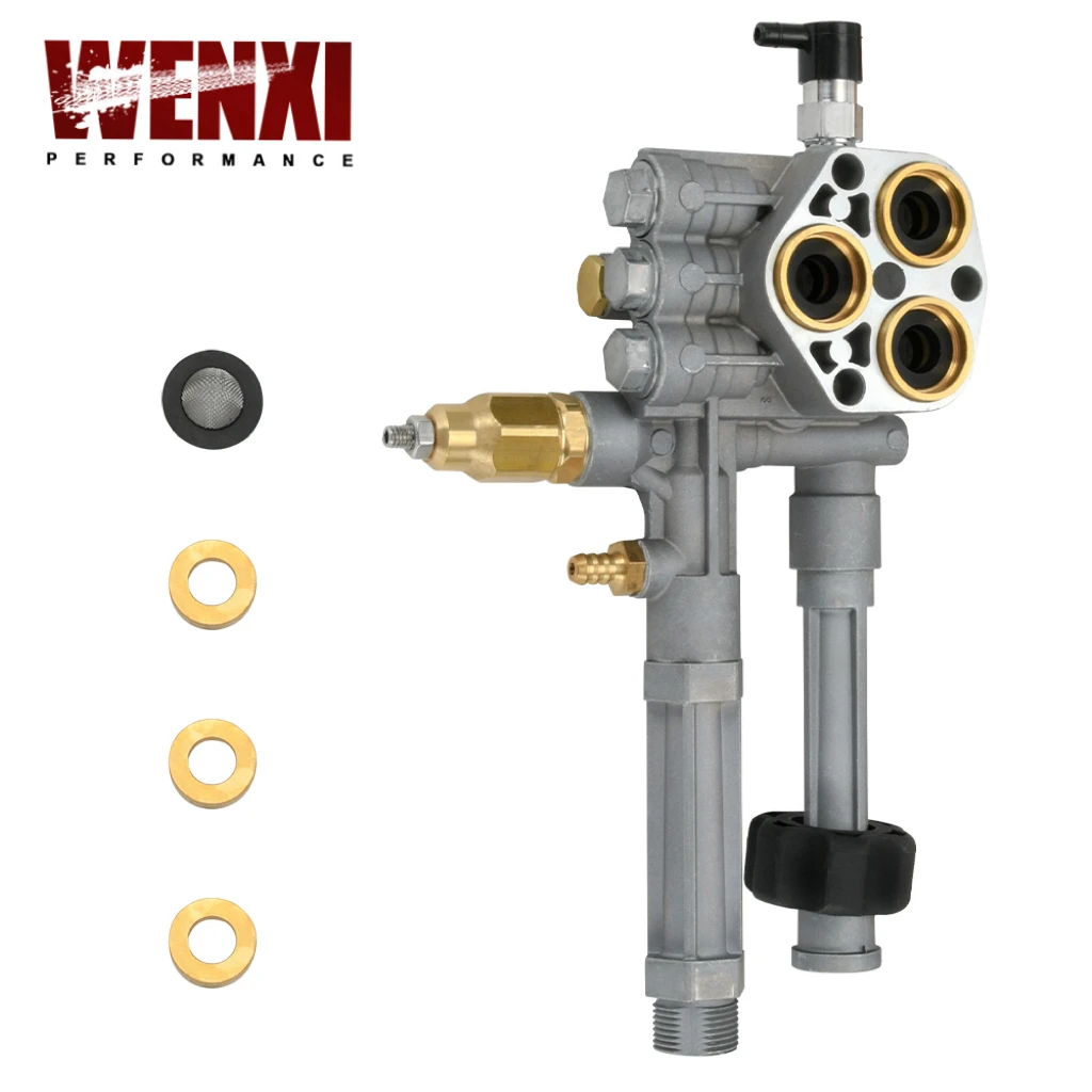 

Для Annovi Reverberi SRMW2.3G28 и SRMW2.4G28 AR43361 в сборе головки насоса для мойки высокого давления с разгрузчиком и тепловым предохранительным клапаном