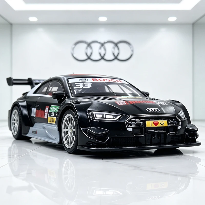 CCA 1:64 AUDI RS5 DTM Alloy Car Diecasts & Toy Vehicles Car Model Miniature Scale Model Car For Children