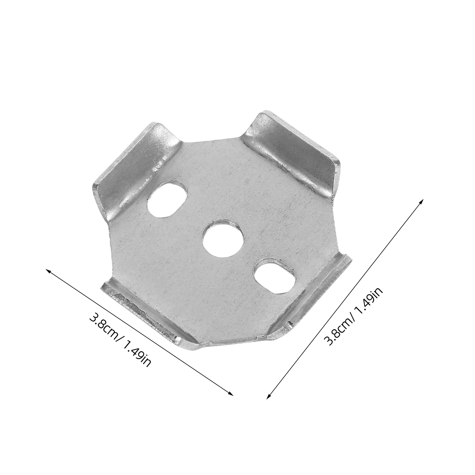 2Pcs Bathroom Towel Rack Replacement Stainless Steel Mounting Hardware Precision Design Durable Materials Smooth Surface