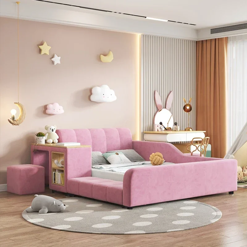 Children's Individual Bed Handrail Safety Baby Newborn Items Child Lіko Mother Kids Comforters Crib Twin Frame Toddler Furniture
