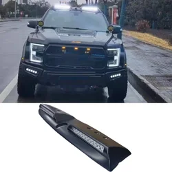 Luzes de teto led barra apto para ranger t7 t8 xl xlt raptor telhado barra placa capa 2016 2017 2018 2019 2020 2021 peças do carro captador