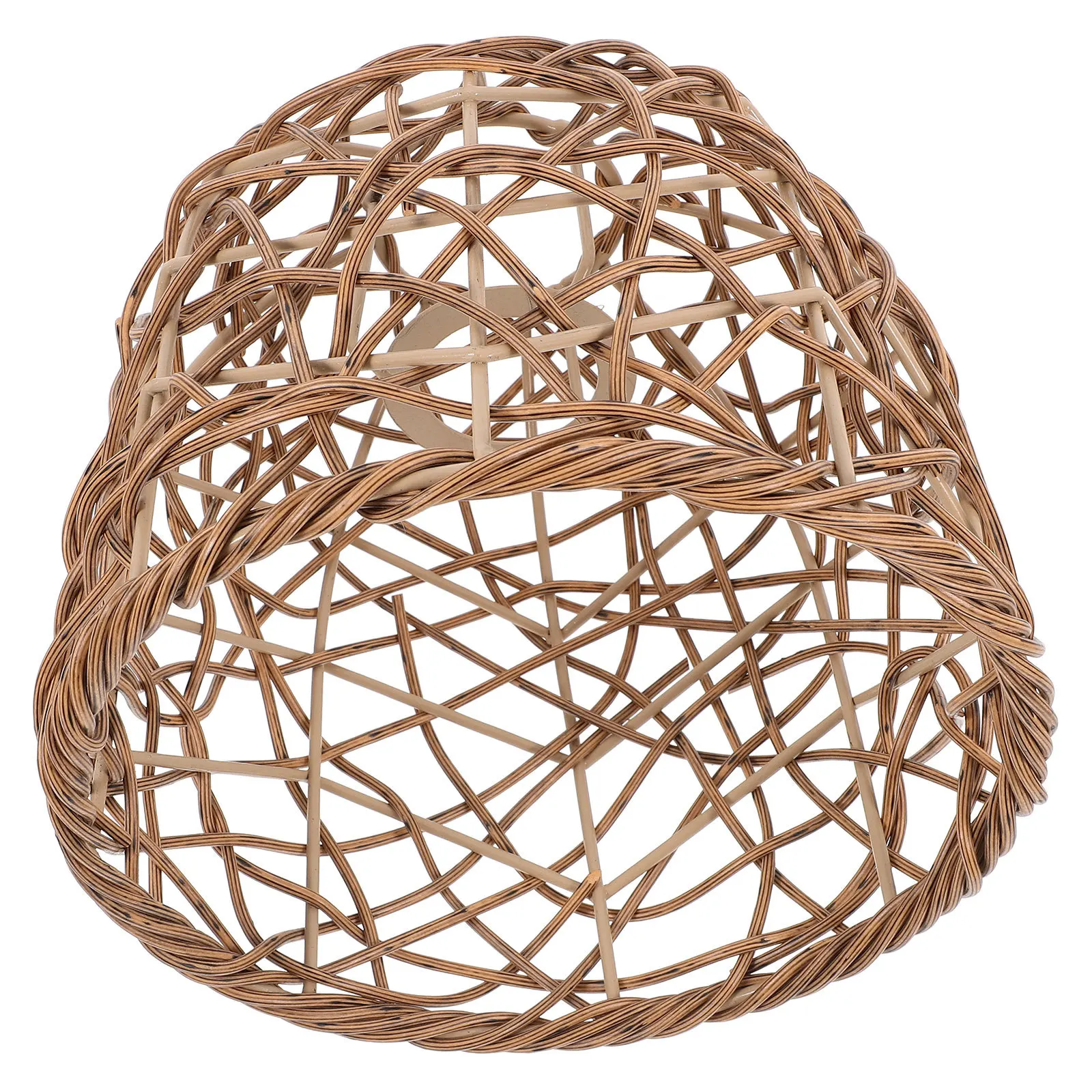 

Абажур из ротанга, желтый тканый подвесной подвесной абажур в деревенском стиле, потолочный светильник в деревенском стиле для спальни, гостиной