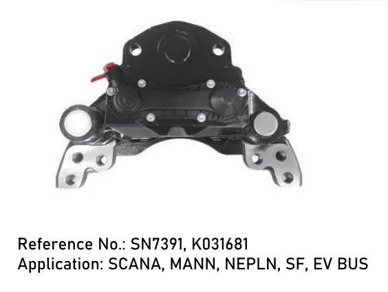 Universal SCANA MANN NEPLN SF EV BUS New Model Brake Caliper Assemblies TG7391-1681 TG7381-1980 Right Left For BUS Vehicles