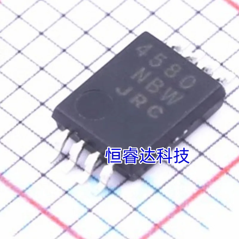 (10-20piece)100% New NJM4580V-TE1 JRC4580 4580 TSSOP-8 Chipset
