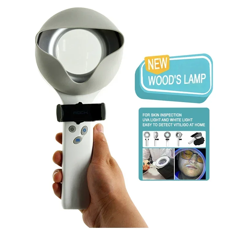 Uva ライトスキンアナライザー皮膚と髪の検査白癬癜風ポータブル皮膚鏡 9000b