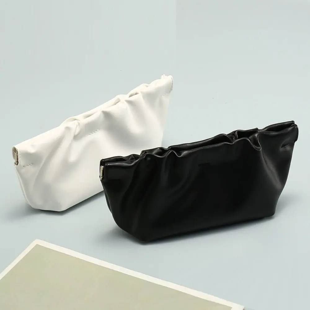 Fashion Automatic Closing Sun Glasses Case Shrapnel Soft Lining Cosmetic Bag PU Leather Portable Eyewear Storage Bag Female