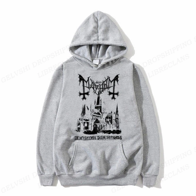 Mayhem Deathcrush Hoodie Men Fashion Hoodie Hip Hop Hoodies Boy Coats Women Sweatshirts y2k Clothes Rapper